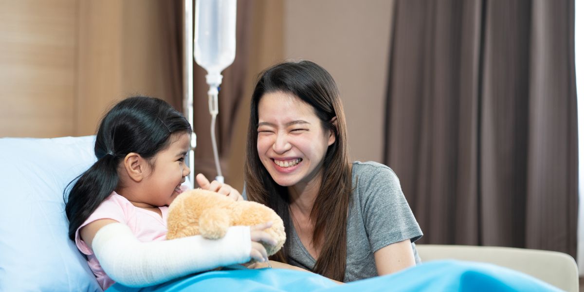 Pediatric patient and parent