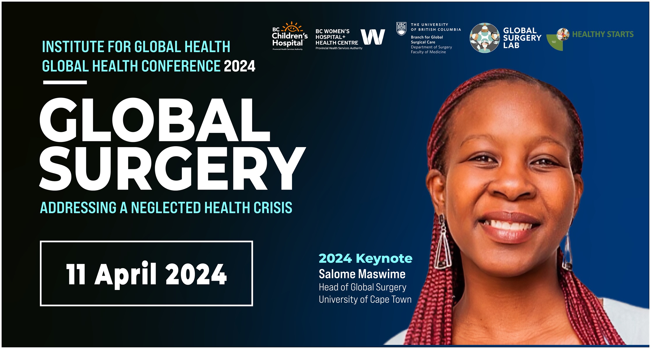 Global Health Conference 2024 poster