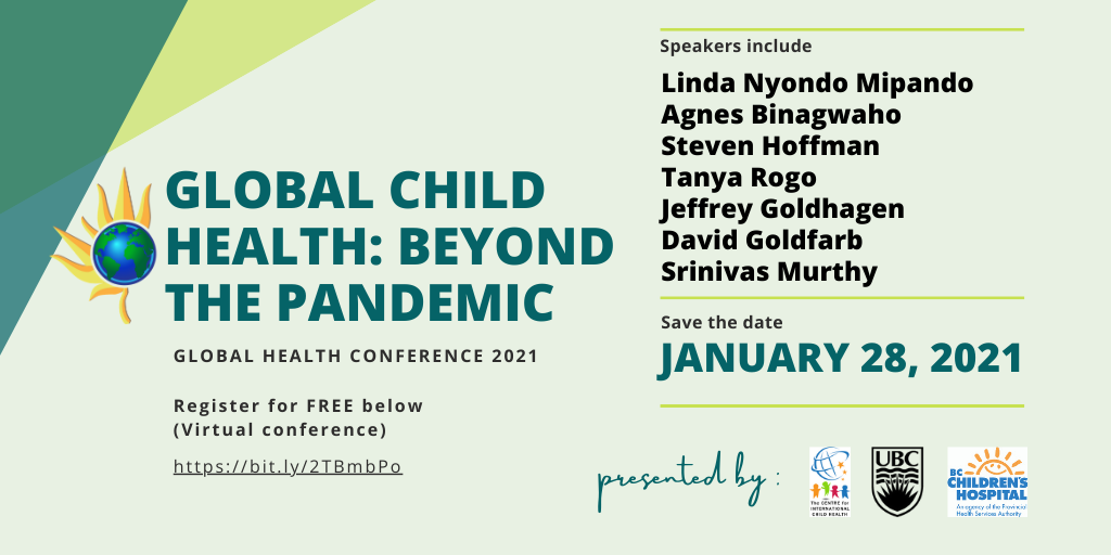 Global Health Conference BC Children’s Hospital Research Institute