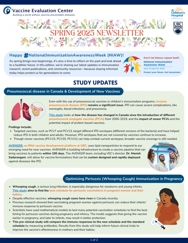 VEC Spring 2025 Newsletter