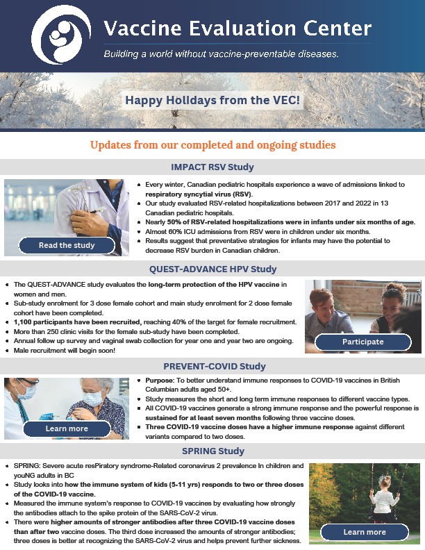 VEC Winter 2023 Newsletter