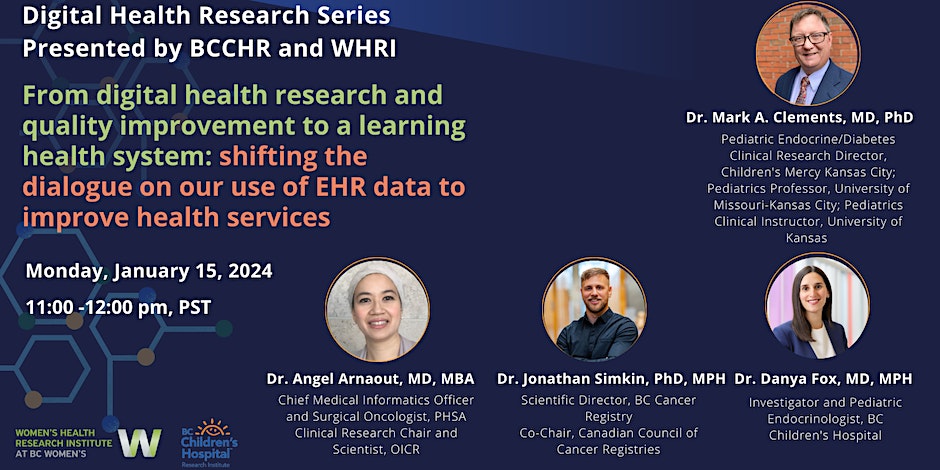 Digital Health Research Seminar Series