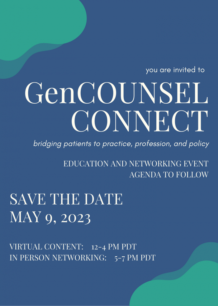 GenCOUNSEL Connect poster