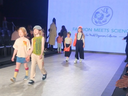 kids walk down the runway at Vancouver Kids Fashion Week