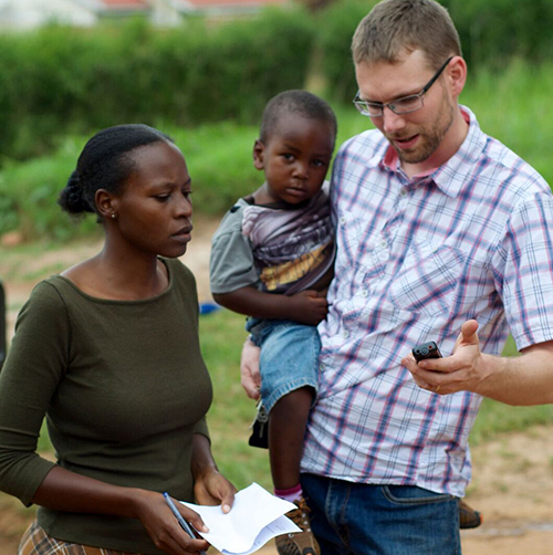 Dr. Matthew Wiens in Uganda