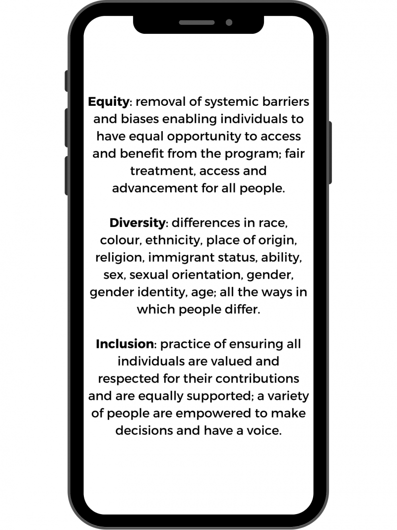 equity diversity inclusion definition