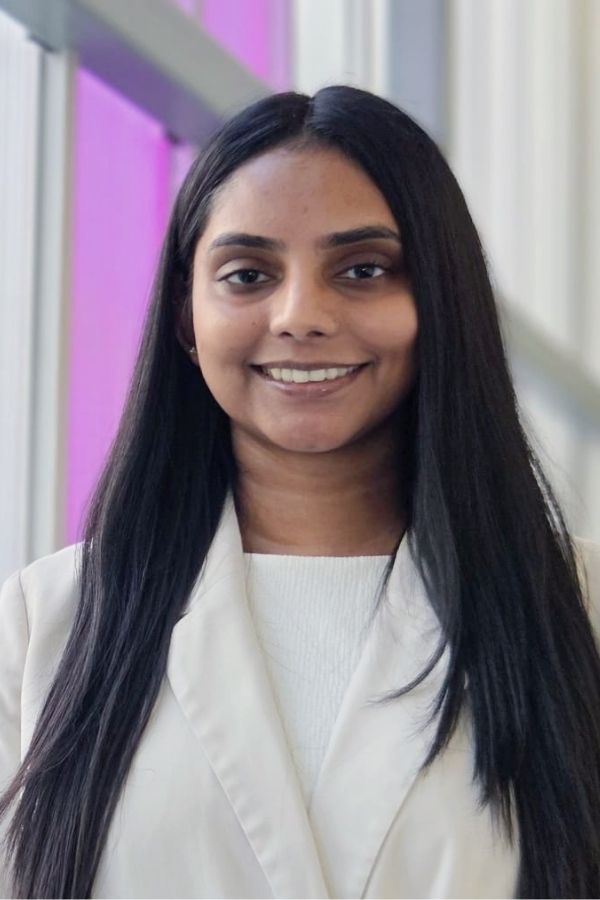 Duneesha De Silva, recipient of the 2025 Outstanding Achievement by a Master’s Student Award
