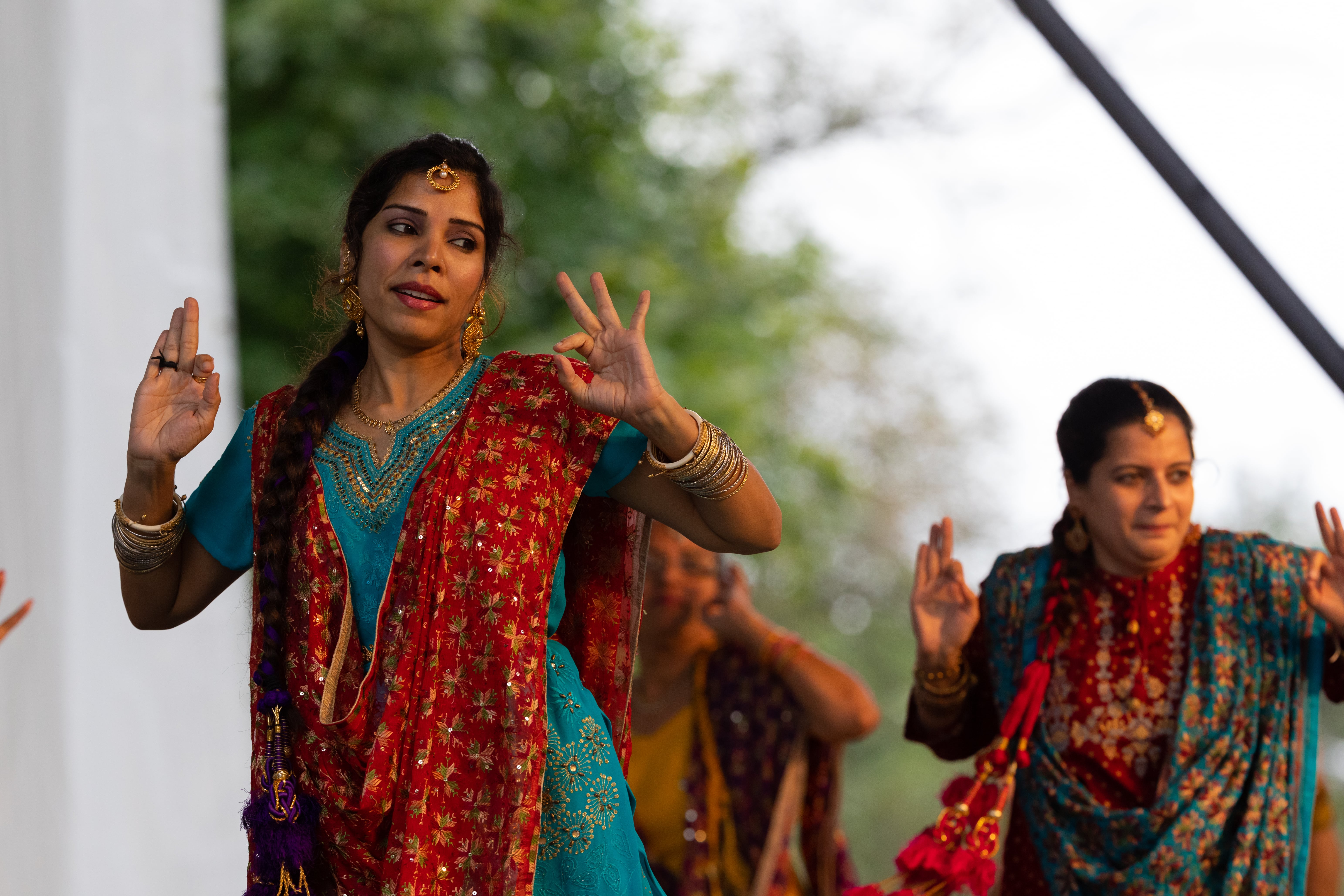 Bhangra dancing, a cultural folk dance from Punjab, India, can be an excellent aerobic exercise to motivate South Asian girls and boys to be physically active. Photo credit: iStock.com/Roberto Galan