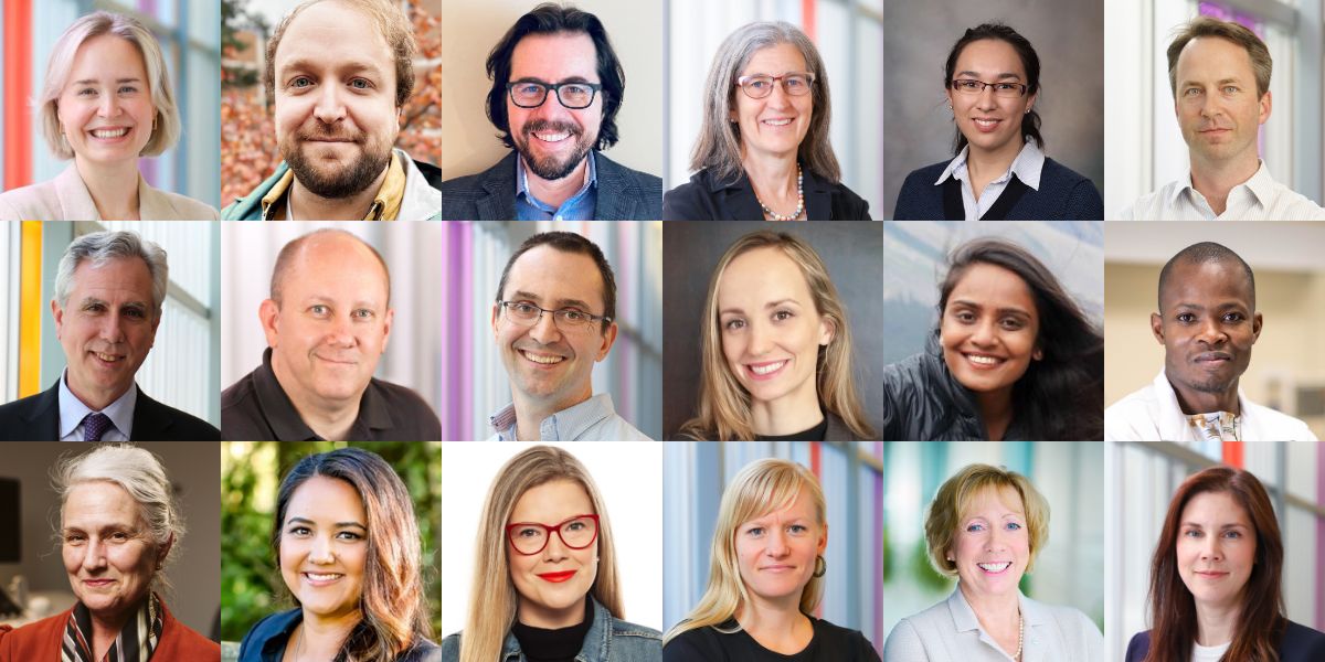 BCCHR and WHRI researchers who were awarded the CIHR Fall 2025 research grants.